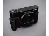Leather Metal Grip Half Case LE-MHCRX100BK for Sony RX100 Series